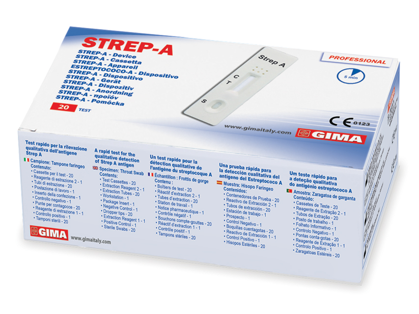 STREP-A TEST - device 20/pk