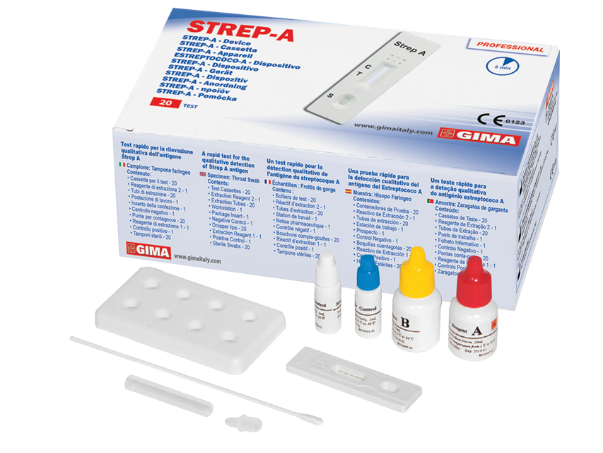 [GIMA-24520] STREP-A TEST - device 20/pk