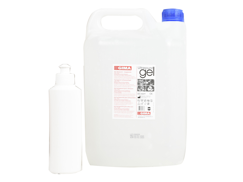 [GIMA-33277] GIMA Ultrasound gel - tank 5L - transparent