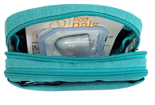 Insulated Diabetes Pouch - Turquoise
