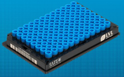 Blue Caps in 50 rack (total 4800 caps)