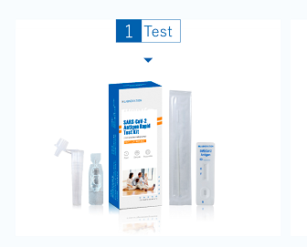 SARS-CoV-2 Antigen Sjálfspróf, 1Test/Kit