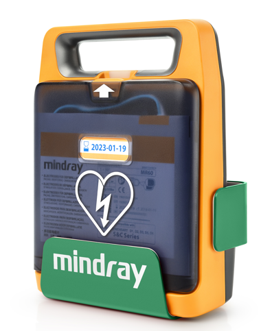 Mindray AED veggfesting
