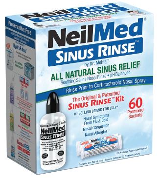 NeilMed Sinus Rinse Kit 240 ml - 60 sac