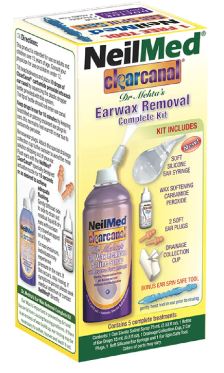 NeilMed Clearcanal Ear Wax Removal Kit - 75 ml