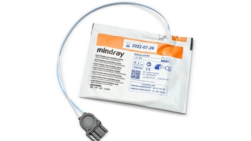 [MIN-125-4060-00] Mindray AED rafskaut fullorðins/barna 1.par